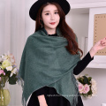 2017 Elegant Hot Selling Women Rhinestones Pashmina Scarf Shawls Winter Polyester Viscose Pashmina Shawl